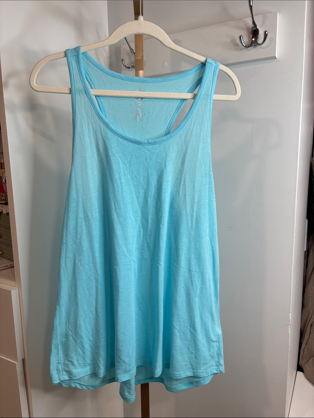 SO Light Blue Racerback Tank Top